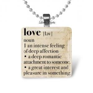 Love Dictionary Love Affection Romantic 1 Inch..